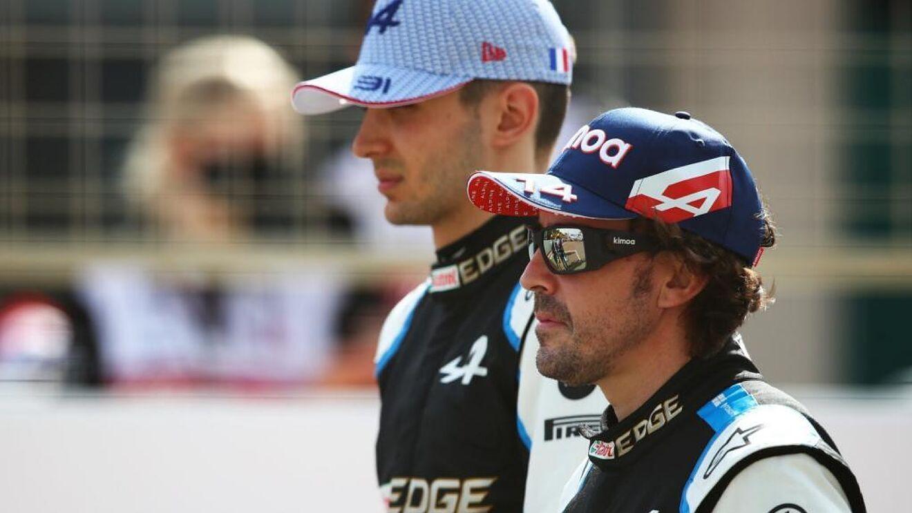 Esteban Ocon i Fernando Alonso, fot. F1