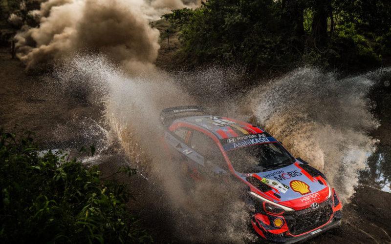 Kałuże po burzach, fot. WRC.com
