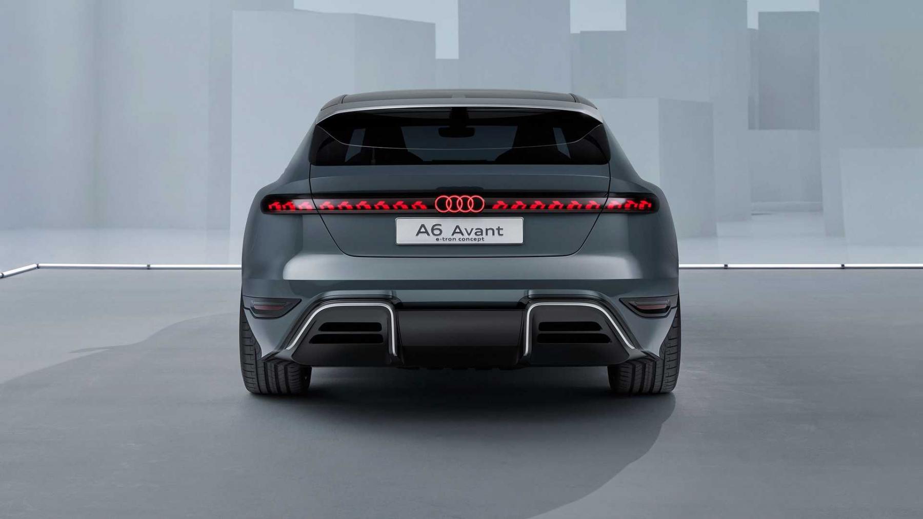 Audi A6 Avant E-Tron Concept - tylny pas