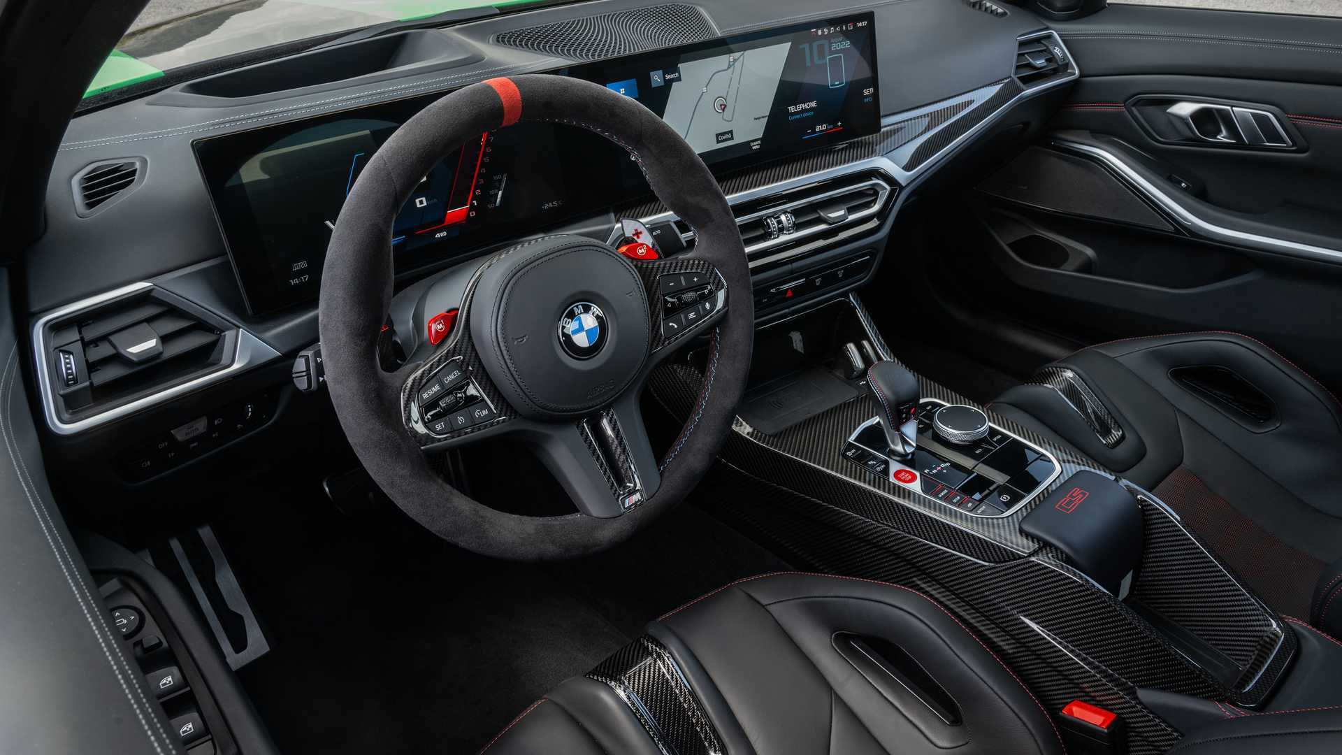 BMW M3 CS wnętrze